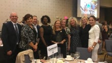 Kristen Bell Presented Honorary Woman of Courage Award by Pennsylvania Women Work