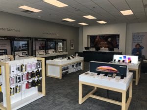 Interior shot of Bridgeville Xfinity store