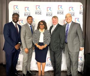 Rep. Covington, Rep. Abney, Toni Murphy, Rich Fitzgerald & Rev. Burgess