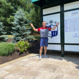 Paul at golf course