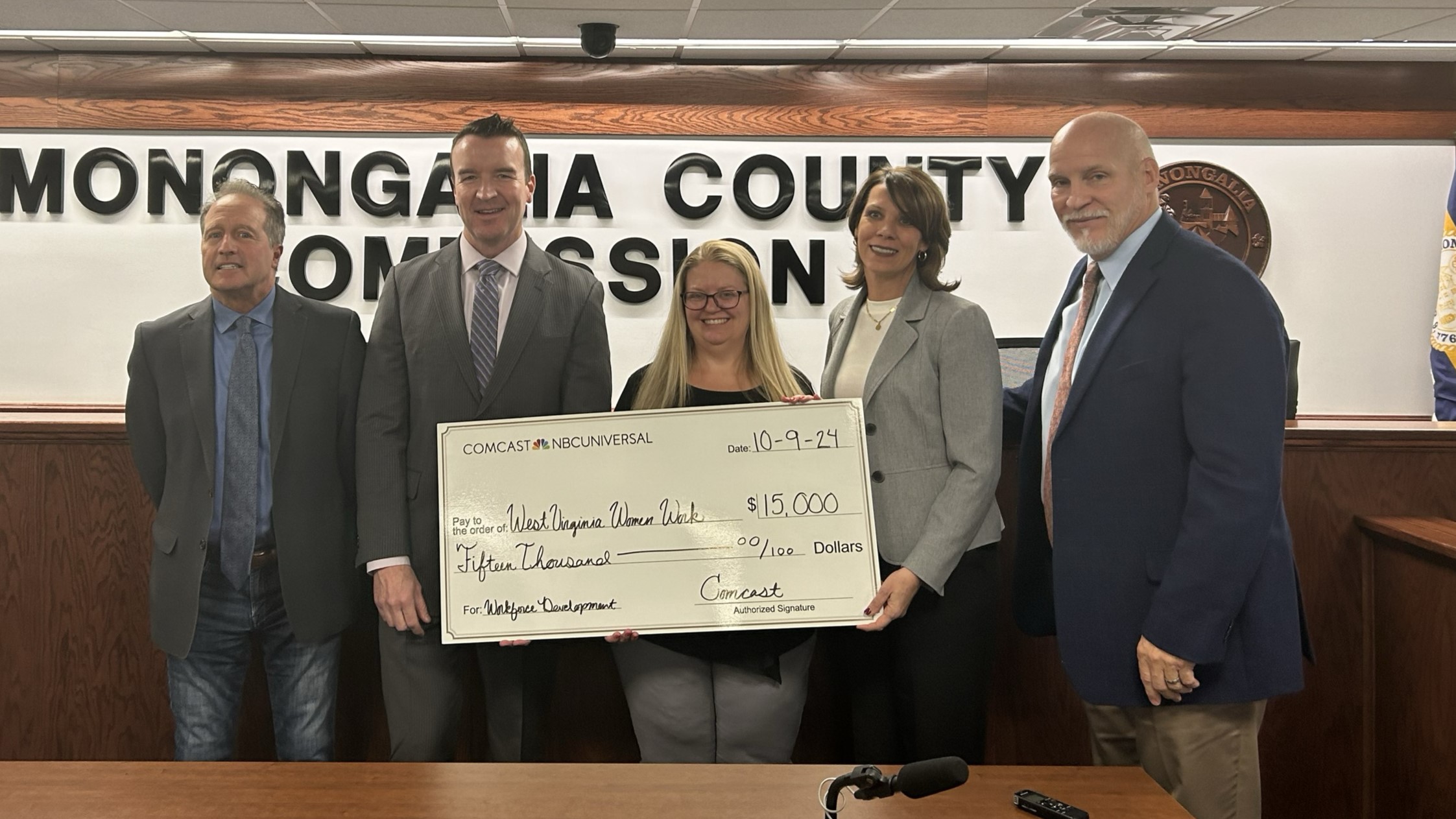 Comcast Awards $30,000 in Grants to Non-Profit Organizations in Monongalia County to Drive Workforce Development and Digital Equity 